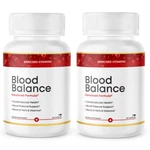 Blood Balance Formula All Natural Cardiovascular Support Bottles 120 Caps. Fixed Price $55.00.