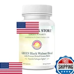 Dr Clark Green Black Walnut Hull Dietary Supplement Extra Strength 50 Capsules. Fixed Price $84.15.