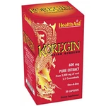 Health Aid Koregin Korean Ginseng, 30 Caps. Fixed Price $29.95.