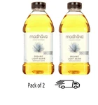 2-PACK Madhava Organic Light Agave 100% Pure Blue Nectar Sweetener 46OZ. Fixed Price $15.99.