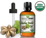 Sacha Inchi Oil -usda Certified Organic Extraodinarily High Antioxidant 4OZ. Fixed Price $18.95.
