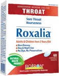 Boiron Roxalia, 60 Tablets, Homeopathic Medicine For Sore Throats And Hoarseness. Fixed Price $24.66.