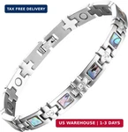 Biomag Magnetic Bracelet For Women Titanium Steel Adjustable. Fixed Price $33.63.