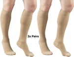Truform 8808S Surgical Compression Stockings Anti-embolism 18 Mmhg Short 2XPAIRS. Fixed Price $21.99.