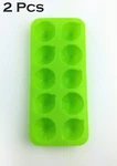 2 Pack Lemon Shape Candy Chocolate Ice Cube Mold Tray Non Stick Soft Silicon. Fixed Price $8.99.