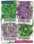 Needs Seeds For Planting Spearmint, Peppermint, Lemon & Pennyroya. Fixed Price $16.07.