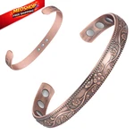 Feraco 99.99% Pure Copper Bracelet For Women, 11X Medium, 3X Strength. Fixed Price $22.98.