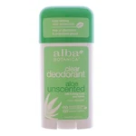 Alba Botanica Aluminum Free Clear Aloe Deodorant Stick Unscented 2OZ (57G). Fixed Price $9.99.