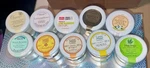 Perlier, Elariia, Hemp 8-PIECE Mini 1 Oz. Body Cream Glass Jars All Sealed Italy. Fixed Price $22.77.