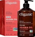 Cliganic Jojoba Oil Non-gmo, Bulk 16OZ 100% Pure For Skin, Hair & Face, Cold. Fixed Price $57.99.