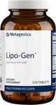 Metagenics Lipo-gen (270TABS). Fixed Price $83.99.