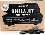 Pure Himalayan Shilajit Dry Drops, 100% Natural 120 Count (pack Of 1). Fixed Price $44.05.