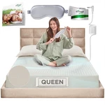 Ecoheal Queen Grounding Sheet 12% Silver Fiber Silk 84% Cotton Beige. Fixed Price $179.99.