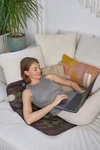 Healthyline Mesh 3220 Tourmaline Jade Heating Pad Negative Ions Fir Therapy Mat. Fixed Price $89.00.