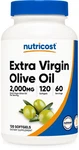 Nutricost Extra Virgin Olive Oil Supplement (2,000MG) 120 Softgels Gluten-free. Fixed Price $15.02.