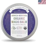 2OZ Organic Arnica Menthol Balm - Dr. Bronner's Natural Pain Relief Solution. Fixed Price $25.99.