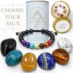 Zodiac Crystal Healing Stones Kit, Astrology Horoscope Gift / Choose Your Sign!. Fixed Price $13.88.