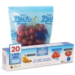 Freshpack 247 Produce Storage Bags Size 12 X 14 Inches 1.5 Gallon 20 R.... Fixed Price $45.41.