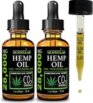 Greenive Hemp Drops 28,000MG Naturally Grown Oil Vegan Omegas.... Fixed Price $23.90.