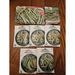 Lot Of 7 Ferry Morse Burpee Garden Vegetable Seeds Packets Green Beans. Fixed Price $8.99.