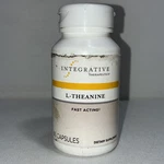 Integrative Therapeutics L-theanine 60 Caps Sealed Damaged Outer Packaging. Fixed Price $21.25.