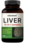 Liver 15-IN-1 Complex, 240 Veggie Capsules Herbal & Mineral Blend Milk Th.... Fixed Price $50.84.