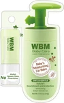 Wbm Care Baby Lip Balm Clean, Natural, And Count (pack Of 1), Green. Fixed Price $15.99.