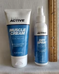 6 Oz Combo Kuribl Muscle Cream +dry Spray All Natural Pain Arthritis Care. Fixed Price $13.99.