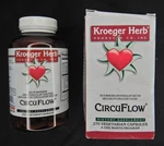 Kroeger Herb Products Circu Flow Hawthorn Supplement 270 Capsules Exp 05/2028. Fixed Price $19.99.