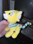 Neopets Yellow Blue Kougra Plush 6 Retired 2008 Stuffed Toy Jakks Pacific (q). Fixed Price $15.00.