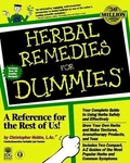 Herbal Remedies For Dummies By Hobbs, Christopher. Fixed Price $7.49.