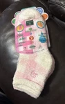 Earth Therapeutics Aloe Infused Moisturizing Socks Pink & Plaid, 2-PACK 5-11 Nwt. Fixed Price $11.99.
