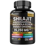 Shilajit Multivitamin (turmeric, Ashwagandha, Ginger, Cordyceps MUSHROOMS)60 Cap. Fixed Price $29.74.