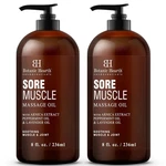 Soremuscle Massage 8 Fl Oz (2 Pack) Refreshing, Relaxing Oils For. Fixed Price $19.79.