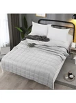 Zonli Comfortable Weighted Blanket 48 X 72'' - White. Fixed Price $30.00.