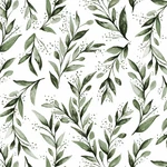 Green Leaf Wallpaper Peel And Stick Olive Contact 17.7INCH X 118.1INC. Fixed Price $14.99.