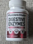 Physician's Choice Digestive Enzymes - 90 Capsules Physicians Probiotics 4/2026. Fixed Price $21.99.