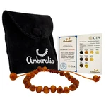 Adjustable Raw Knotted Baltic Amber Bracelet -pain Relief -one Size Fits Most. Fixed Price $21.99.