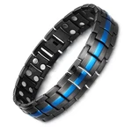 Magenergy Magnetic Bracelets For Men, Titanium Steel 9 Inch, Blue. Fixed Price $32.65.