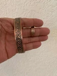 Classic Magnetic Bracelet Ring Set Women Balance Energy Power Christmas Gift. Fixed Price $31.77.