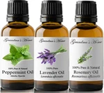 100% Pure Essential Oils Grandma's Home Sizes 5 Ml Up To 2 Oz. Fixed Price $44.99.