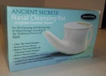 Ancient Secrets Nasal Cleansing Neti Pot Original Ceramic Model 1 New. Fixed Price $10.99.