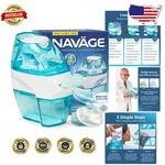Navage Nasal Irrigation Starter Kit Blue - 30 Saltpods For Instant Congestion.... Fixed Price $170.09.