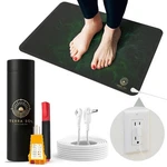 Terra Sol Luxury Grounding Mat For Feet, Earthing 24X16IN, Black. Fixed Price $80.72.