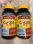 (2) Nature Made COQ10 - 200MG 30CT Softgels Exp. 2027 For Healthy Heart!. Fixed Price $19.66.