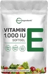 Micro Ingredients Vitamin 1000 Iu, 240 Softgels Pure Oil Pills.... Fixed Price $37.35.