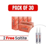 Himalayan Salt Bricks 8X4X2 Pack Of 30 With 2FREE Glue For Spa & Sauna. Fixed Price $330.00.