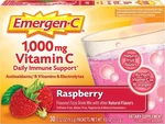 Alacer Emergen-c Vitamin Fizzy Drink Mix Raspberry 1000 Mg 30 Packets. Fixed Price $21.66.