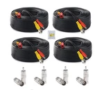Pack 100FT/30M 4K 8MP 5MP All-in-one Bnc Video Power Cable, Extension Surv. Fixed Price $51.87.