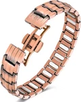 Feraco Copper Magnetic Therapy Bracelets For Men With 5X Strength 5000 Gauss. Fixed Price $41.98.